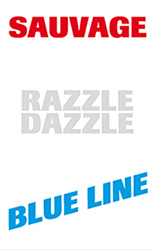 Razzle Dazzle Blue Line